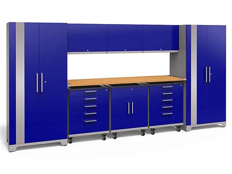 blue steel cabinet|blue metal storage cabinet garage.